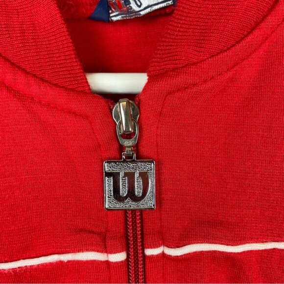 Wilson Retro Tennis Warm Up Jacket - Picture 5 of 8